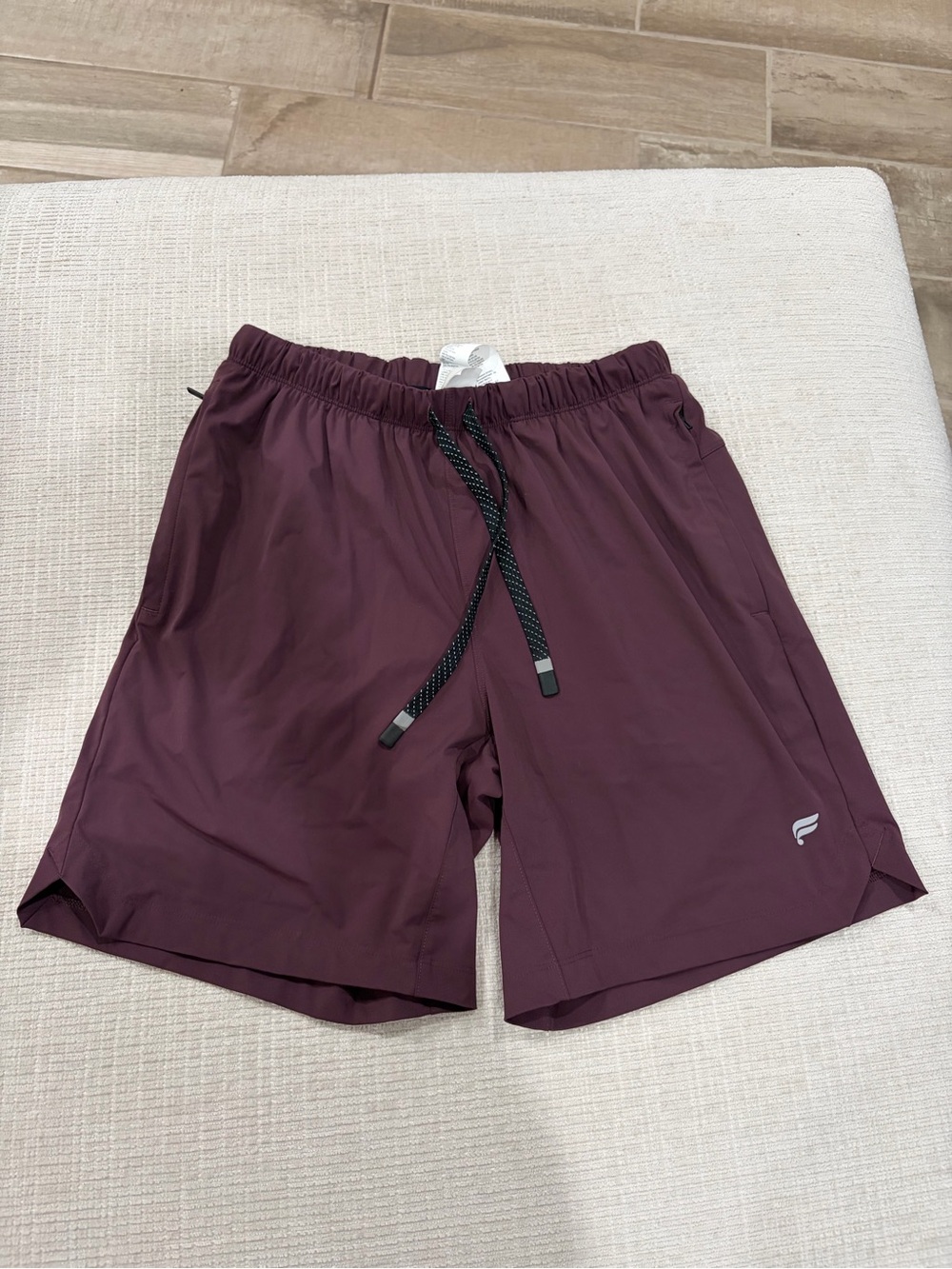Fabletics Men's Performance Shorts - Burgundy